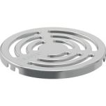 Geberit grating round, for shower floor drain for floorings made of PVC 244.478.00.1