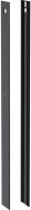 Geberit set side finish Monolith WC 101cm black chrome 244.940.00.1 / 244940001 Geberit set side finish Monolith WC 101cm black chrome 244.940.00.1 / 244940001