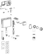SCHWAB CONCEALED CISTERN 399