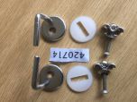 Vitra Seat Hinges for Vitra Pluto/ Vitra Topaz Standard Close Seats 420714