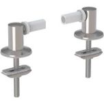 Keramag myday 598018000 Set of 2 hinges for toilet seat chrome H002