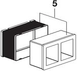 Roca AV0001200R built in Box Roca Duplo Cisterns