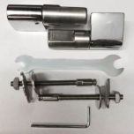 BAUHAUS  TOUCH/Axa Xtre-Vaso ED6105W Toilet Seat Hinge Kit - HI6105EE1 + FX6105EE1 
