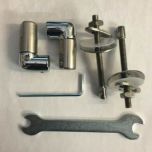 AXA/Bauhaus Stream 2 RG6105W Toilet Seat Hinge Kit  HI6105EA2 SOFT CLOSE