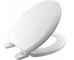 The Bemis ProSeat StaTite White 340550000 is a high-quality toilet seat designed to complement modern bathroom suites