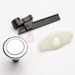 Sanindusa Toilet Cistern Circle Chrome Push button to flush the SOLO 7134