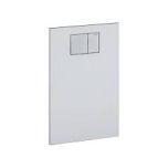 Geberit AQUACLEAN Design cover for mounting AquaClean seats in front of Sigma (UP320) and 300 (UP300), white glass 115.324.SF.1 / 115324SF1