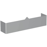 Geberit 243.445.JF.1 Cover for Monolith Grey Pearl