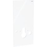 Geberit Front cladding for Geberit Monolith sanitary module for Geberit AquaClean 8000 / 8000plus, 101 cm: white / glass 242.384.SI.1