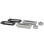 Keramag 244.133.00.1 Geberit toggle plug set for hinges for WC seat, fastening from above (2 pc.)