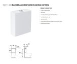 Grohe Bauedge Toilet Ceramic Cistern Side Inlet 39911000