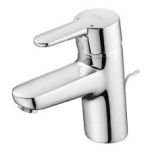 Ideal Standard Concept Blue single lever basin mixer with pop-up waste B9915AA