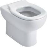 Jasper Morrison toilet seat without cover with quick release hinges normal close E620401