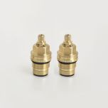Thermostat Cartridge Valve crosshead kitchen tap B09110 pair