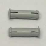 Pressalit Scandinavia 75 Toilet Seat Hinge Clamp Bush fixing spares (Set of 2) - A7222
