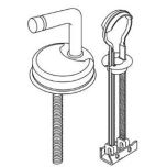 Pressalit Objecta D 172 Universal Toggle Toilet Seat Hinges and Fittings - BQ6P999 