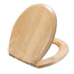 Pressalit Selandia 522 Standard wooden toilet seat incl. universal hinge in stainless steel Natural Birch 522607-B47999 / 5708590265049