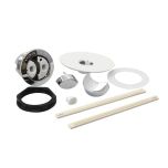 Fastpart Ideal Standard Armitage Shank Dual Flush Push Button with a Large White round Plate S4496AA