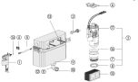 Sanit Concealed cistern CC-150-S-UO-2V-2C