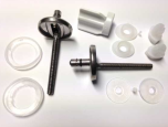 HARO C0202Y 404146 Toilet Seat Hinges