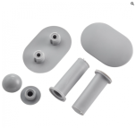 Ideal Standard Alto Toilet Seat & Cover Buffer Set (Pre 2010) Grey EV03867