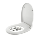 Bemis Click & Clean Classic Soft Close Quick Release Toilet Seat & Cover White 2320CNCTF000