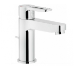 Nobili RDH0118/1 CR New Road Single-lever basin mixer in chromed brass