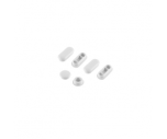 SANINDUSA Set of Toilet Seat Buffers for Easy thermoplastic toilet seat 2314900