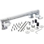 Sottini Reprise Toilet Seat Hinges in Chrome T2017AA