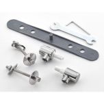Ideal Standard T2162BJ Imagine Braemar 21 Seat and Cover Hinge Set Soft Close