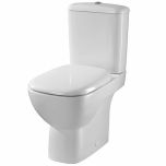 TWYFORD MODA TOILET SEAT AND COVER STANDARD CLOSE BOTTOM FIX MD7815WH