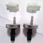 UV08667  New Della  Exacto Seat and Cover Dampers and Hinge Pillar Kit  Soft Close 