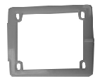 Vitra Electronic Urinal Panel connection frame 431568YP1TE
