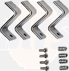 Duravit Starck Me by Fixing 0050280000 for recessed basin natural stone slabs