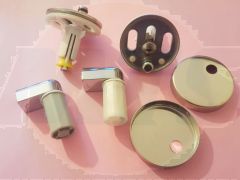 jacob delafon Replacement soft close hinge set for straight duroplast seat. 12450101