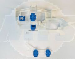  OLI BLOCO ALAVANCAS LEVER BLOCK CENTRAL BLOCK WITH LEVER - 021208