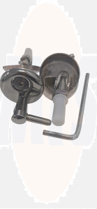 Porcelanosa ARQUITECT HINGES Slow Close Toilet Seat Hinges 100041223/ N421024000