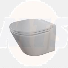 Seat and cover buffers kit for Porcelanos / Noken Mood Toilet Seat 100125028 N499816971 (TOILET SEAT INCLUDED)