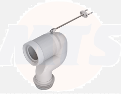 Ideal Standard T002667 S PAN CONNECTOR ADJUSTABLE BY CUTTING T2 Ø 90/100/110 MM DIMENSIONS 59 × 38 × 52 cm 11-0030