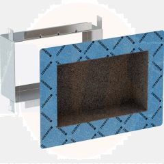 Duofix element for niche storage box, tile-bearing  111.594.00.1