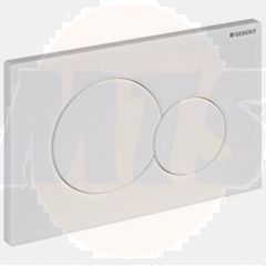 Geberit Sigma01 Alpine White Dual Flush Plate