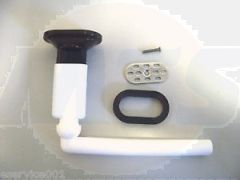 118836 Overflow oval with ball joint EB Blanco BLANCO118836