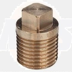 Viega Rotguss Stopfen 1/2" 266646 red brass stopper 