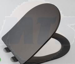 Vitra Sento Slim Toilet Seat  Soft Close  Black 120-070-009