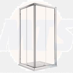Geberit 80cm square shower enclosure GEO  560.112.00.2