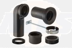 GEBERIT 131082161 Connection kit Geberit 131.082.16.1  for standing toilet, 