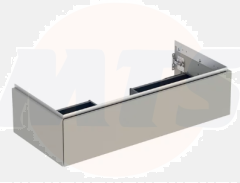 Geberit ONE cabinet for washbasin, with one drawer: Washbasin width=105cm, H=26.6cm, T=47cm, greige / matt coated  505.074.00.7