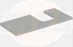 Geberit ONE washtop, right cut-out, for lay-on washbasin, bowl shape: B=105cm, H=3cm, T=47cm, greige / matt coated  505.314.00.7