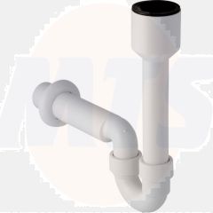 Geberit 152701111 Ø 50 mm for sink horizontal outlet, plastic  white 152.701.11.1