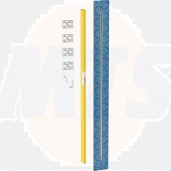 installation element for walk-in shower panel for metal frame walls  154.281.00.1